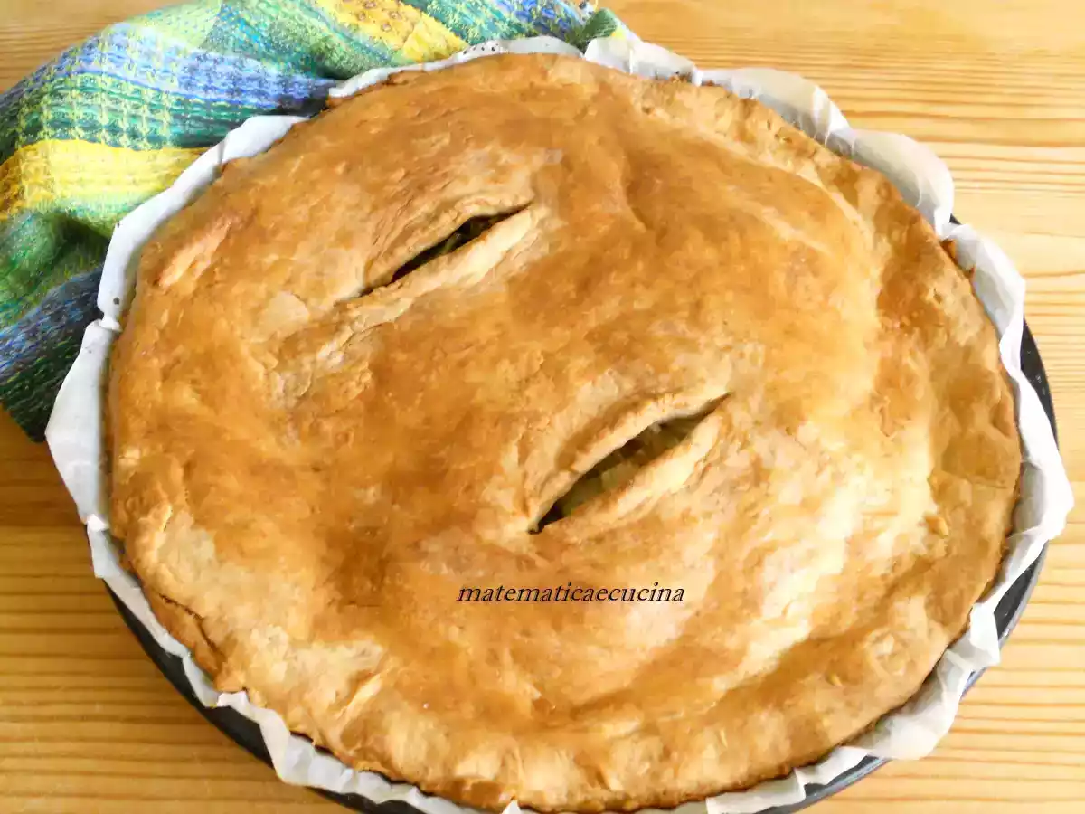 Pizza di Scarola con la Scarola Cruda