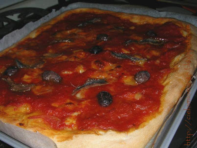 Pizza in teglia dell'ultimo minuto, foto 1