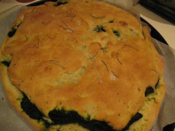 Pizza ripiena con cicorietta, foto 2
