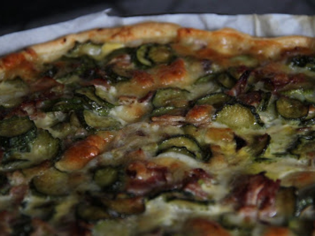 Pizza rustica con le zucchine - foto 3