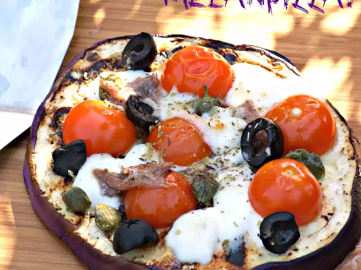 Pizzanzana o melanpizza? Pizzette di melanzana