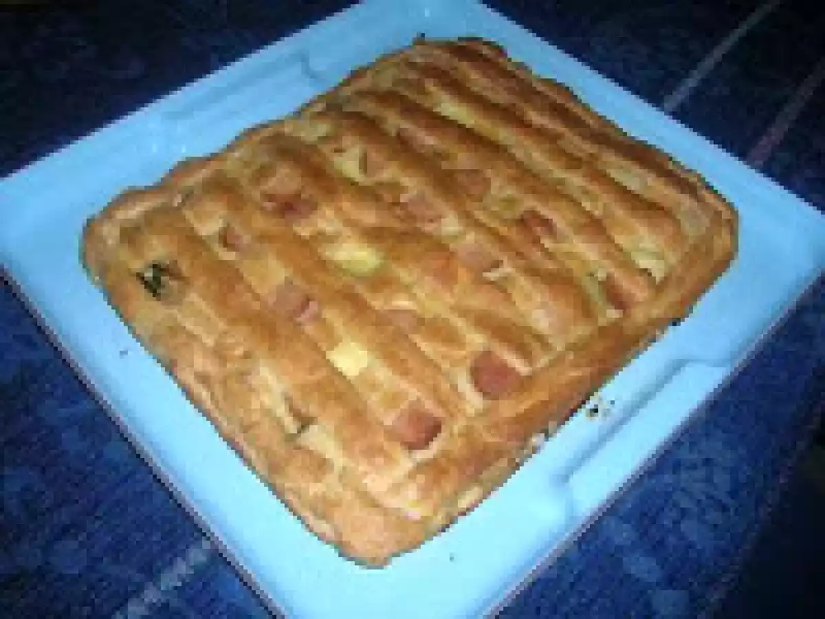 Pizza/sfoglia con zucchine e funghi - foto 2