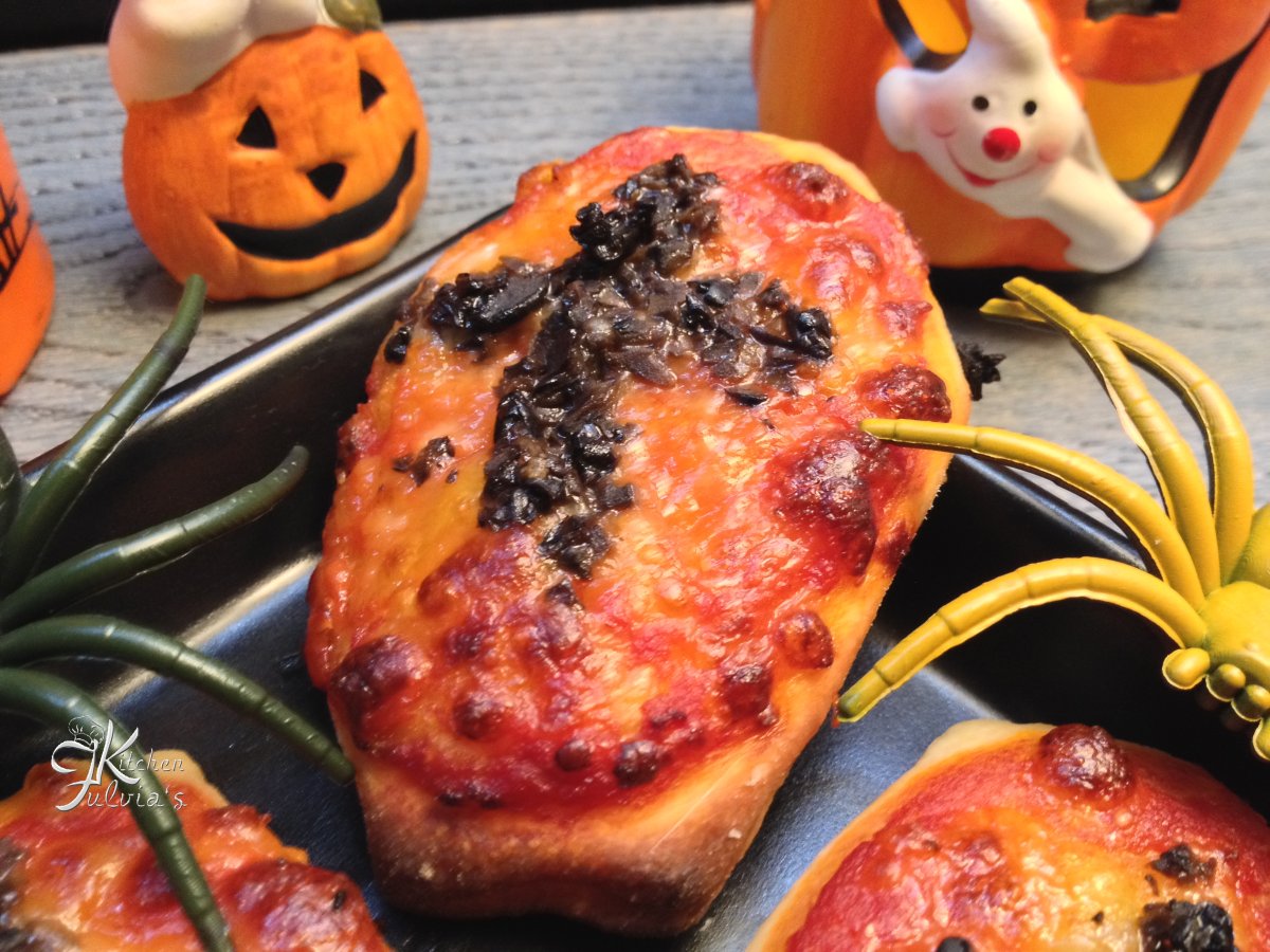 Pizzette bara per Halloween