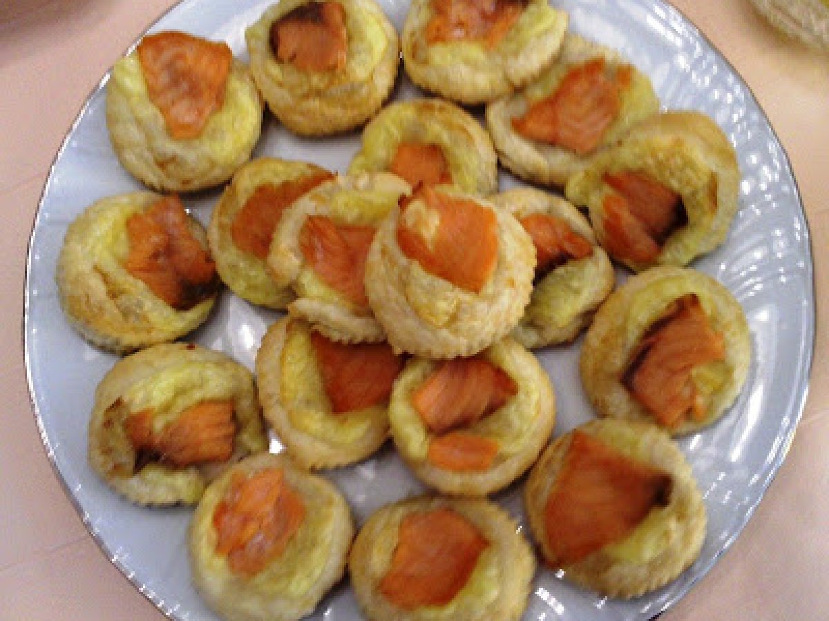 Pizzette Bianche al Salmone
