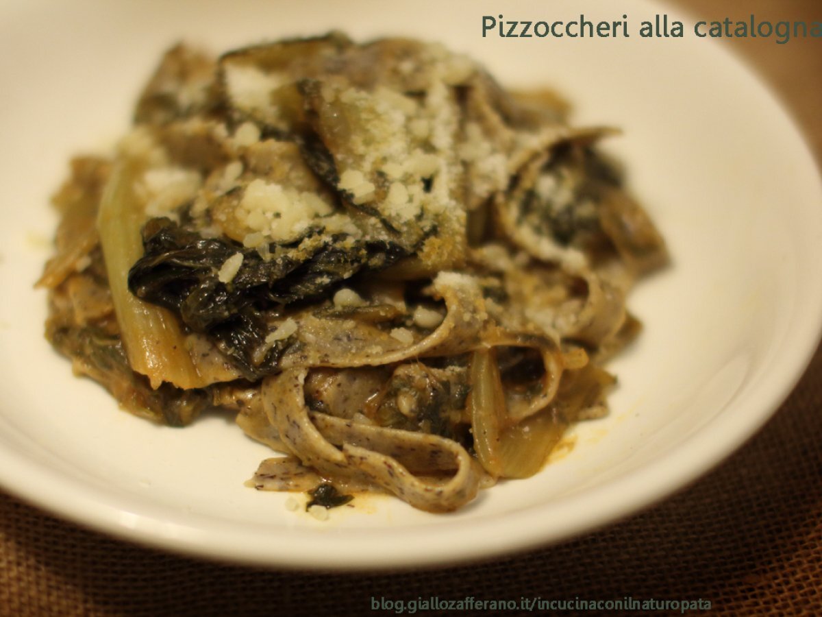 Pizzoccheri alla catalogna