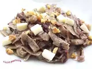 Pizzoccheri con radicchio e toma