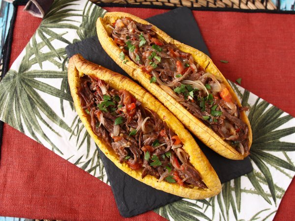 Platani ripieni con carne sfilacciata, la ricetta colombiana spiegata passo a passo, foto 7