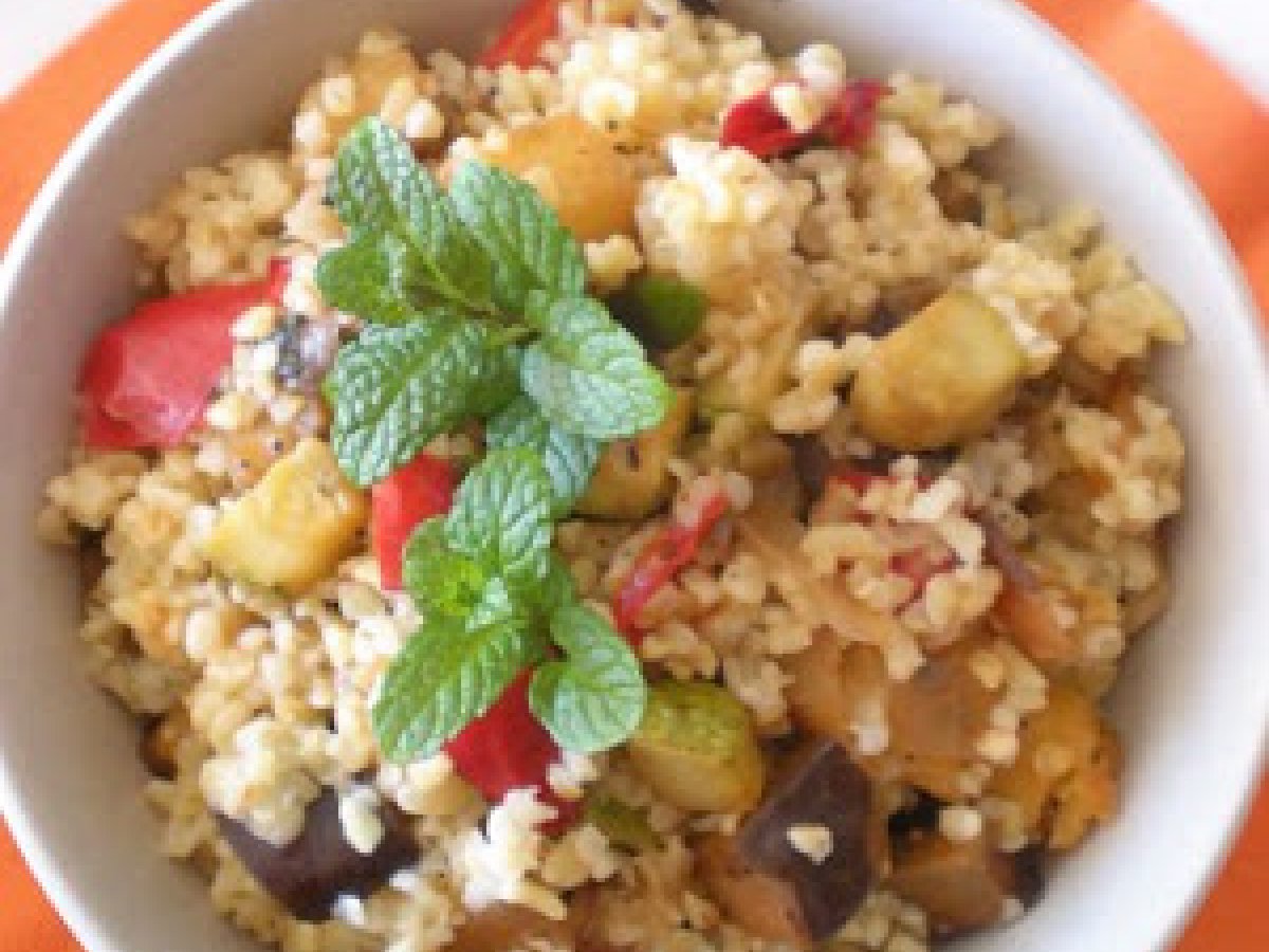 Pligouri o bulgur con verdure briam - foto 2