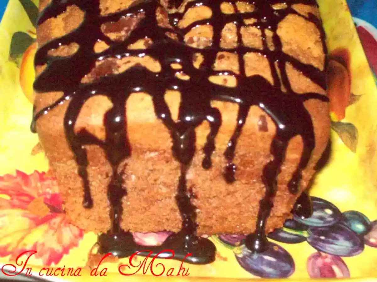 Plum cake al cioccolato con crema di pistacchi - foto 3