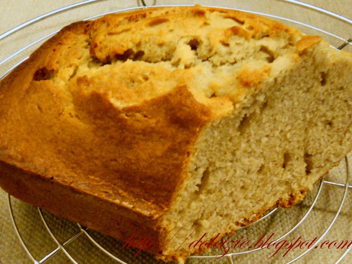 Plum-cake alla cannella e banana