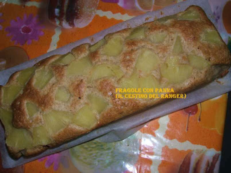 Plum cake con ananas, foto 2