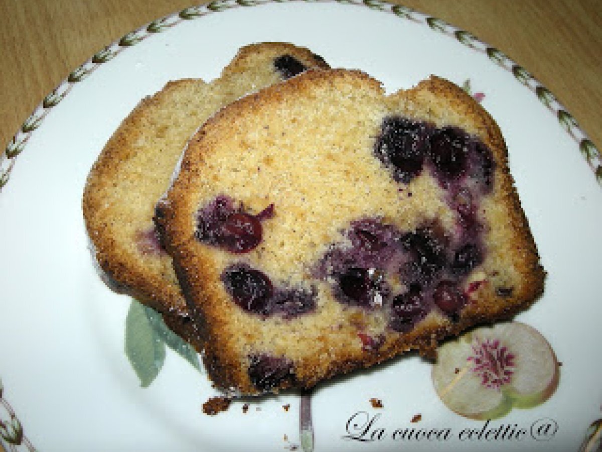 Plum cake mandorle e mirtilli - foto 2