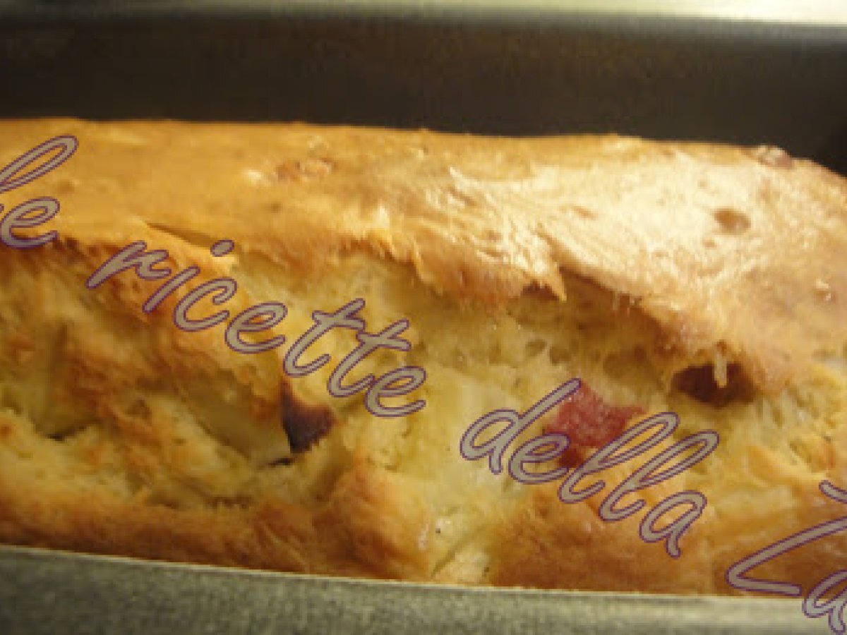 Plum Cake Salato con Cipolla e Pancetta - foto 8