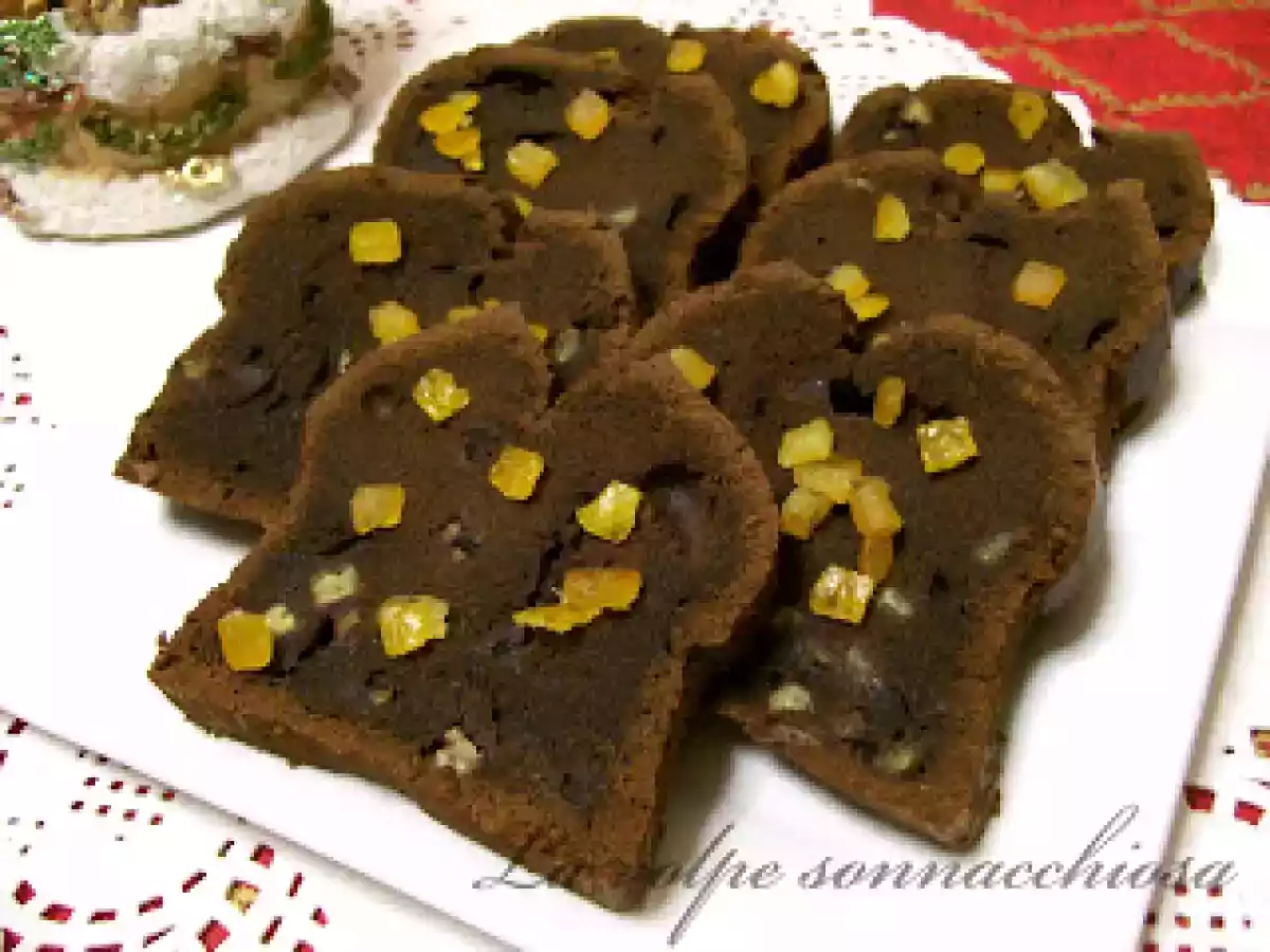 Plumcake ...al cioccolato e canditi d'arancia!!