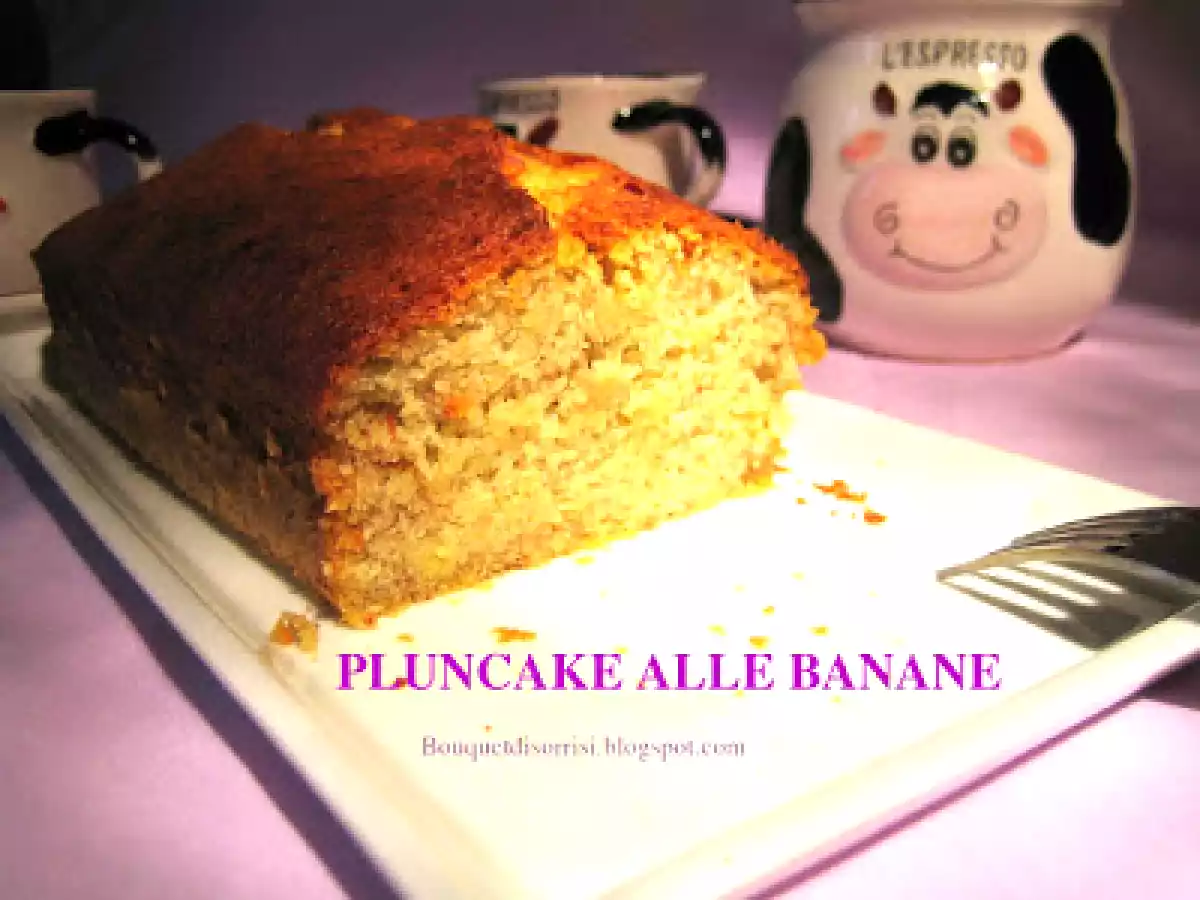 PLUMCAKE ALLA BANANA
