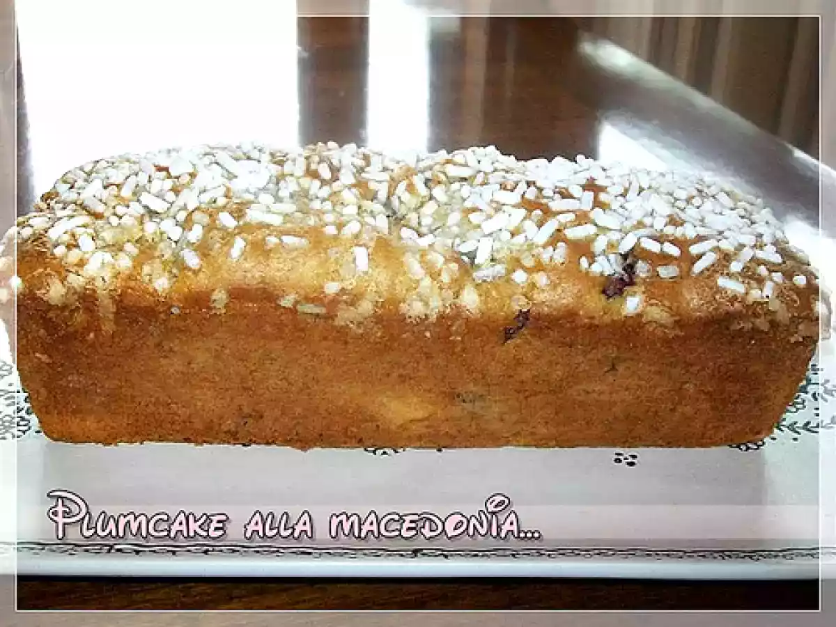 Plumcake alla macedonia