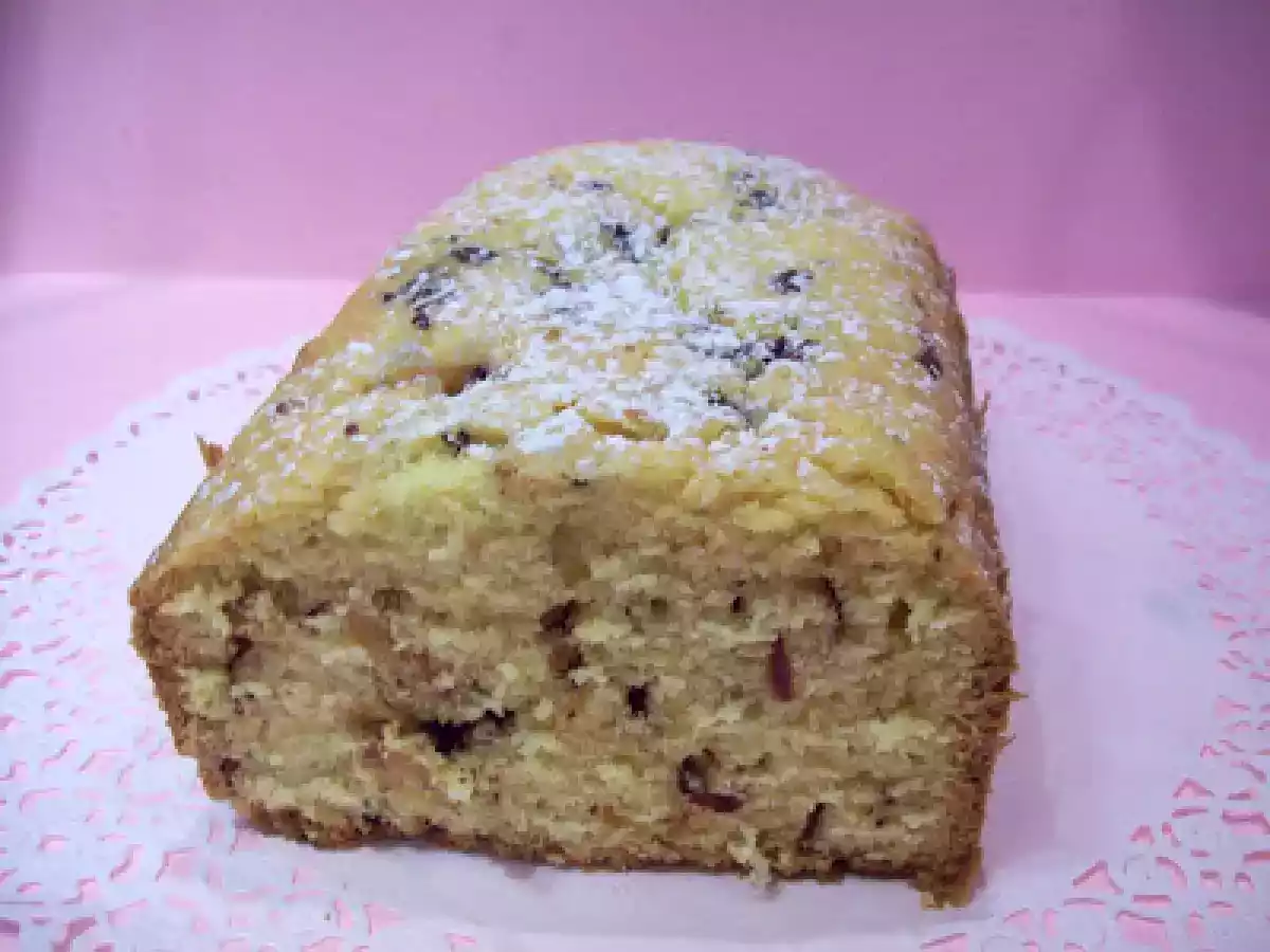Plumcake alla vaniglia & datteri