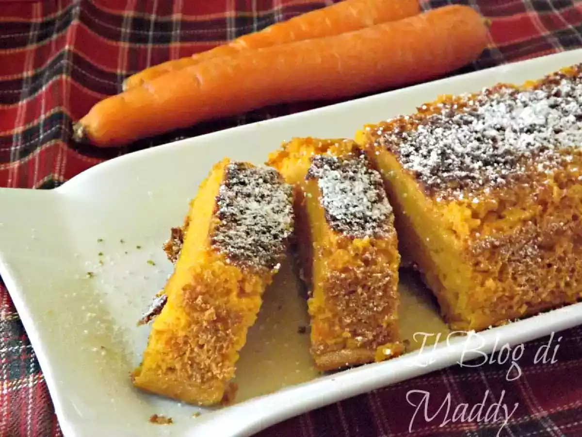 Plumcake alle Carote e Noci Pecan