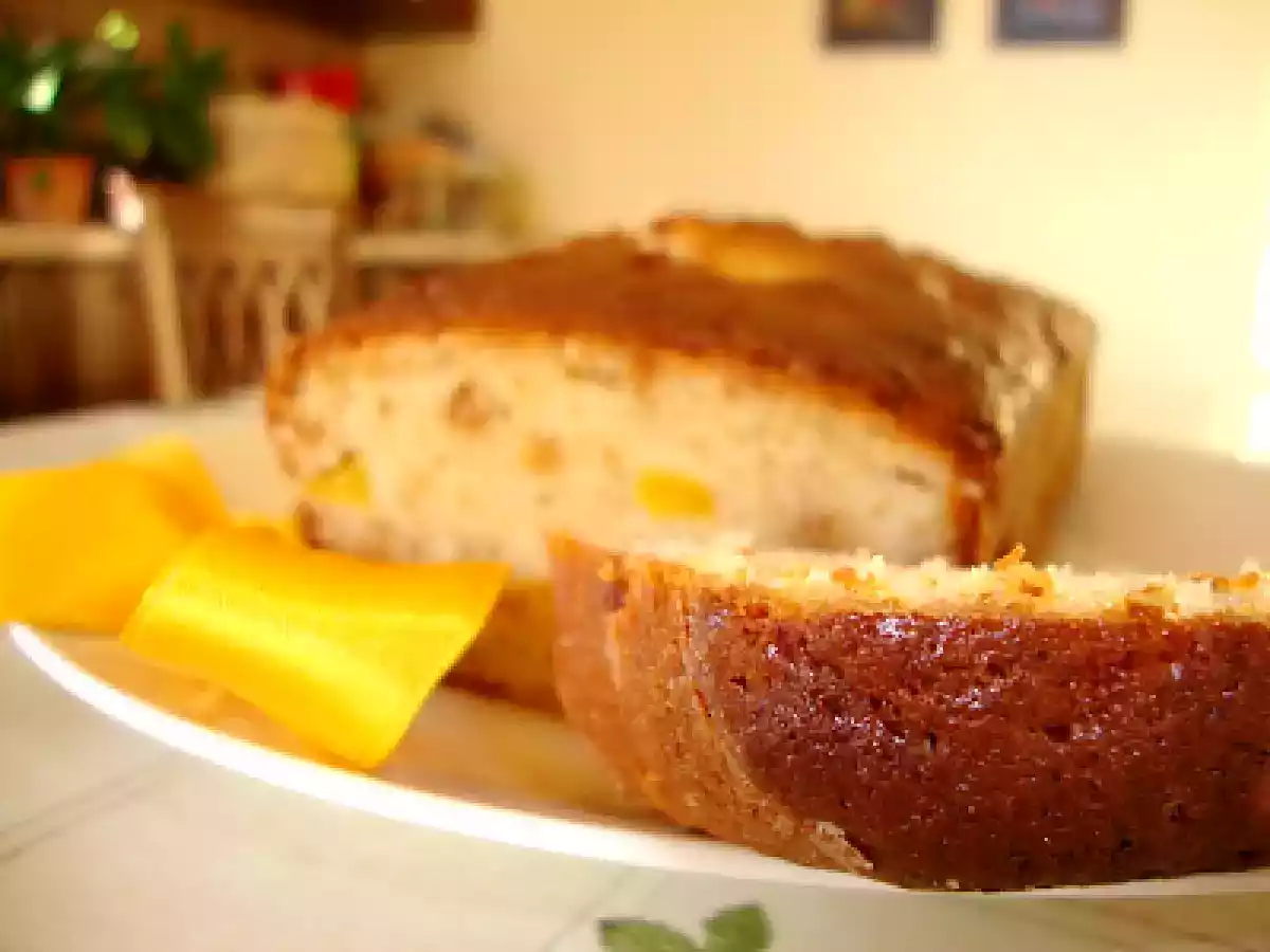 Plumcake alle pesche e amaretti - foto 7