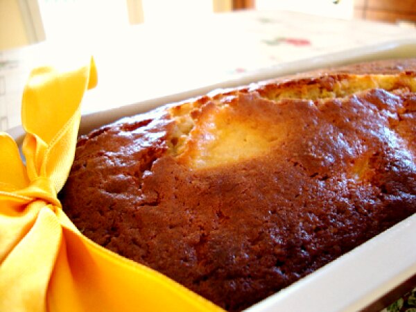 Plumcake alle pesche e amaretti, foto 6
