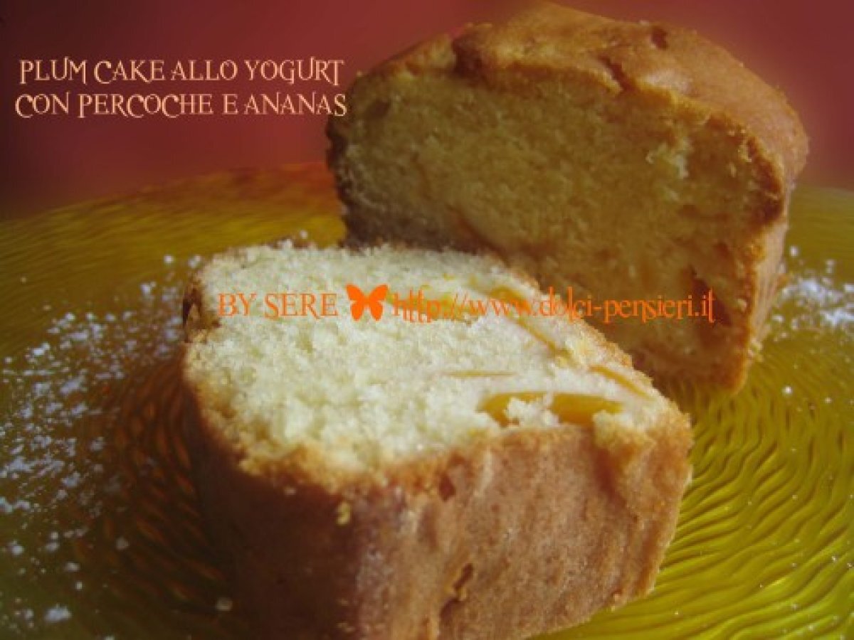 Plumcake allo yogurt con percoche - foto 4