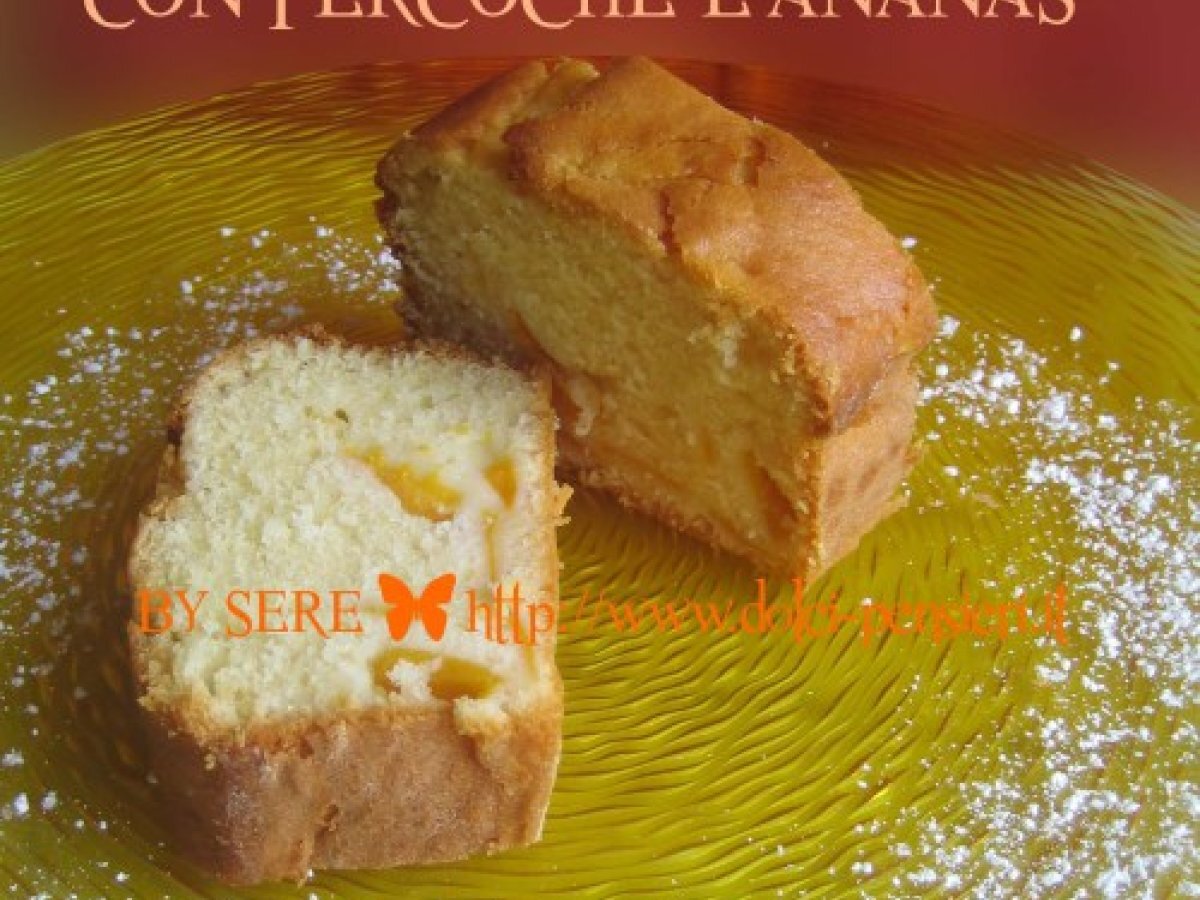 Plumcake allo yogurt con percoche - foto 5