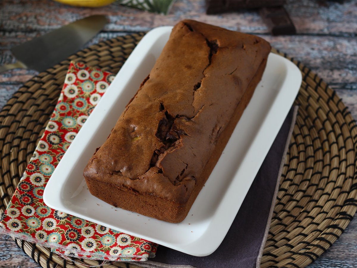 Plumcake cioccolato e banane, un impasto soffice e goloso - foto 2