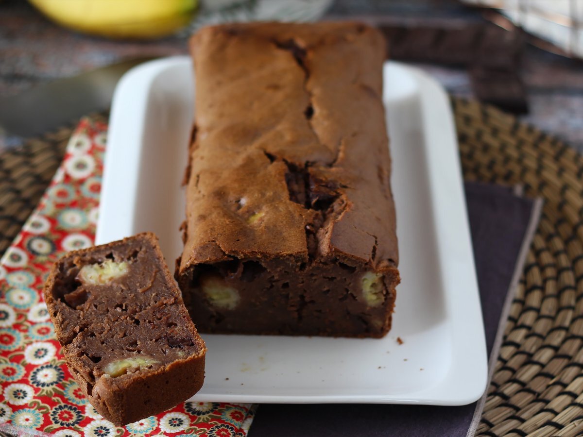 Plumcake cioccolato e banane, un impasto soffice e goloso - foto 4