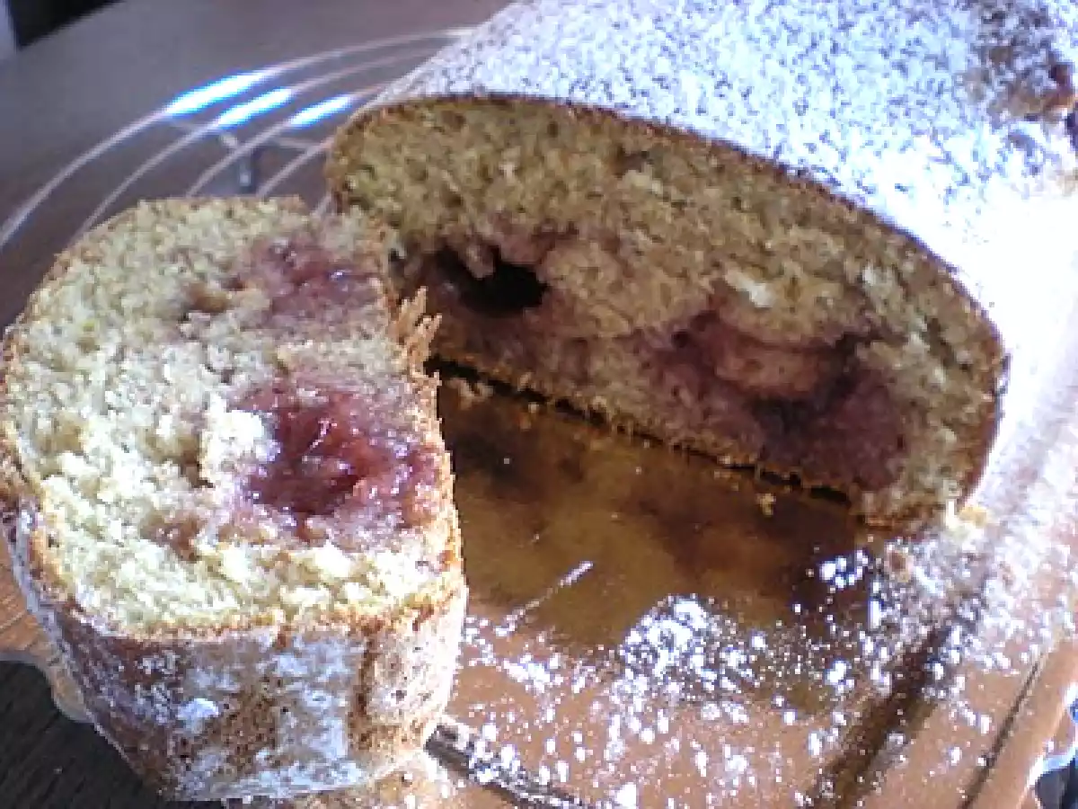 PLUMCAKE CON CUORE DI MARMELLATA - foto 3