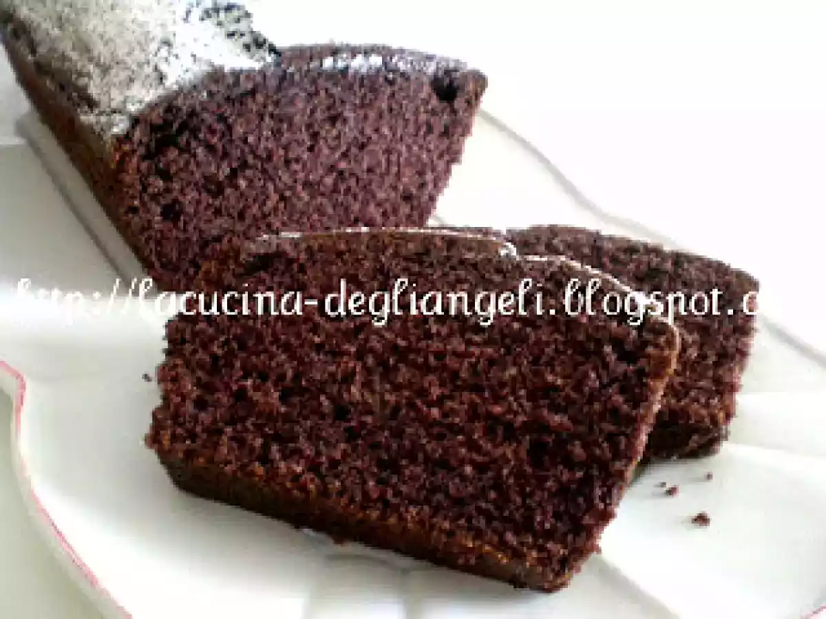 Plumcake con farina di riso Venere