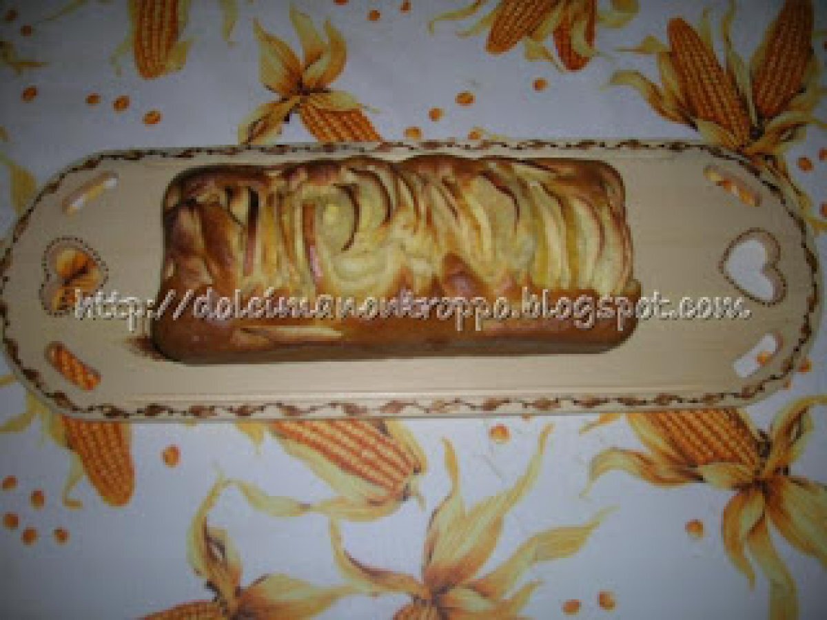 PLUMCAKE CON MELE E ALBICOCCHE SECCHE - foto 3