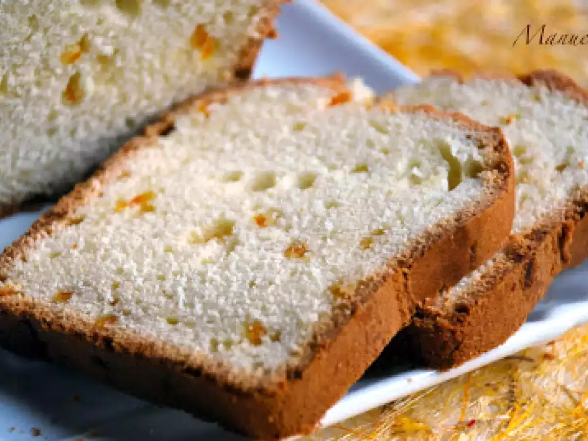 Plumcake con scorzette d'arancia candite - foto 2