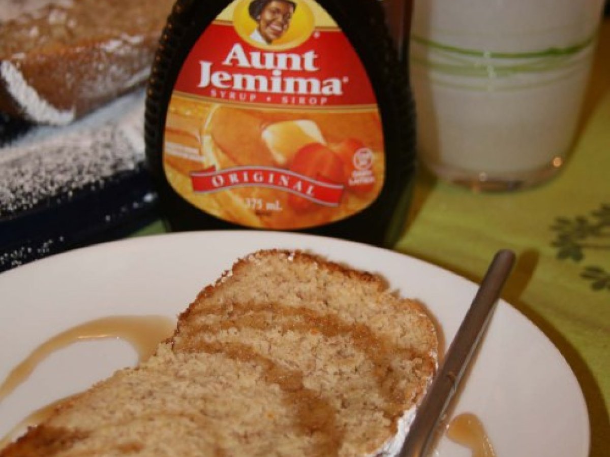 PLUMCAKE DI BANANE AL PROFUMO DI AGRUMI secondo