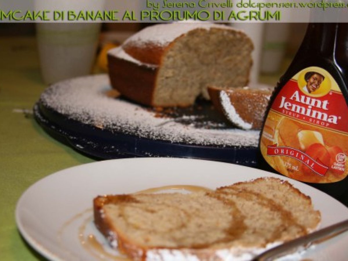 PLUMCAKE DI BANANE AL PROFUMO DI AGRUMI secondo - foto 2