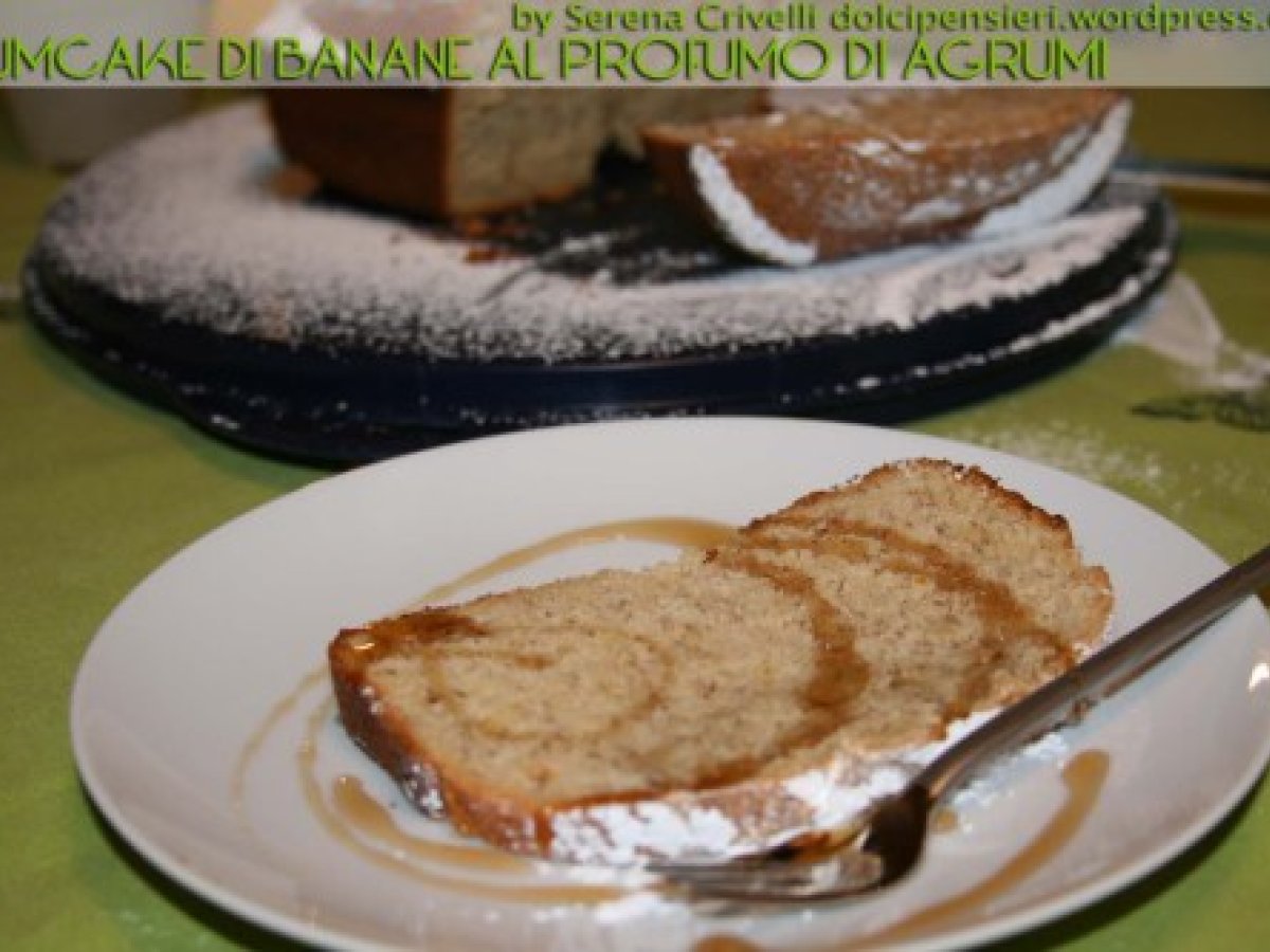 PLUMCAKE DI BANANE AL PROFUMO DI AGRUMI secondo - foto 3