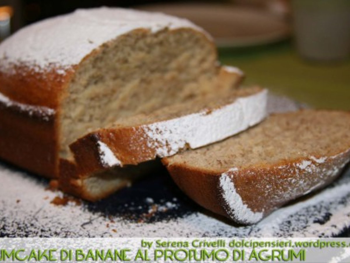 PLUMCAKE DI BANANE AL PROFUMO DI AGRUMI secondo - foto 4