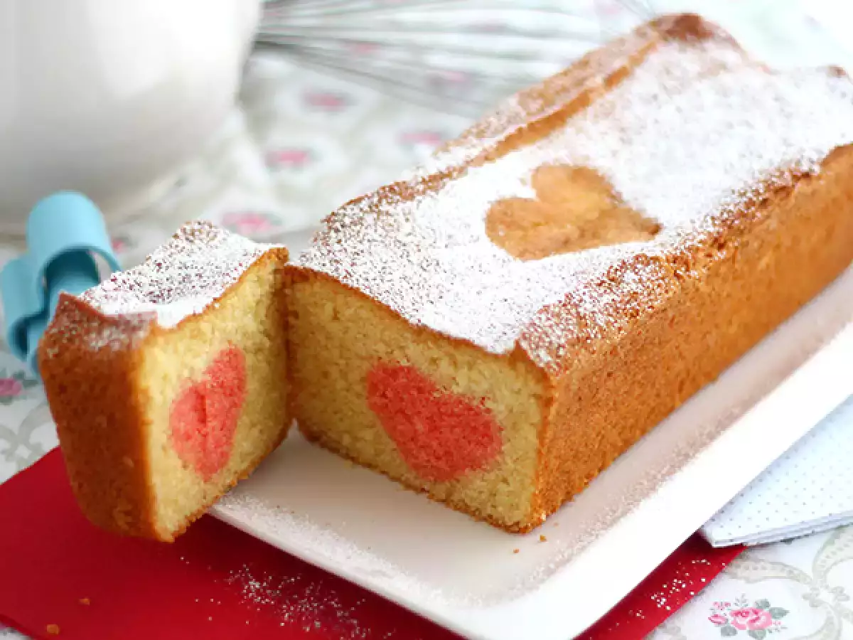 Plumcake di San Valentino: il dolce scenografico perfetto per stupire con amore