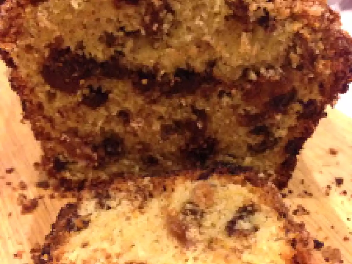 Plumcake fichi secchi, cioccolata e uvetta - foto 2