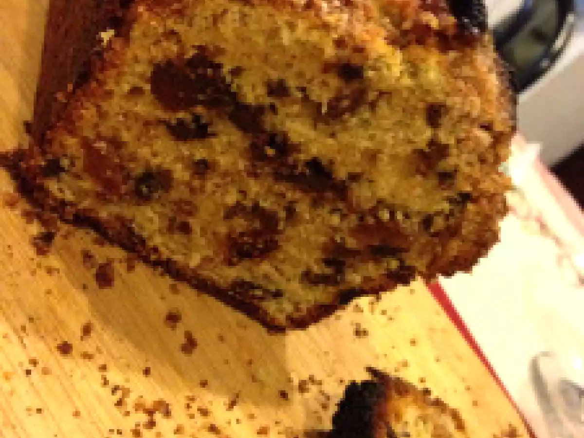 Plumcake fichi secchi, cioccolata e uvetta - foto 4