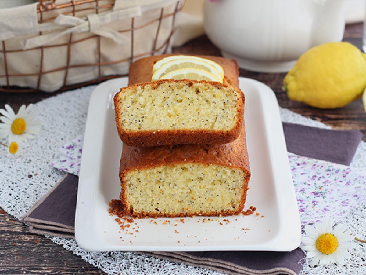 Plumcake limone e semi di papavero - foto 3