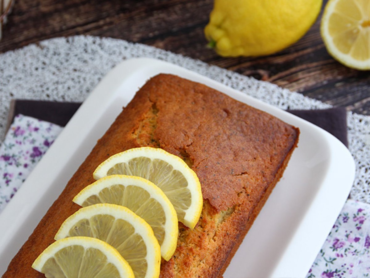 Plumcake limone e semi di papavero - foto 4