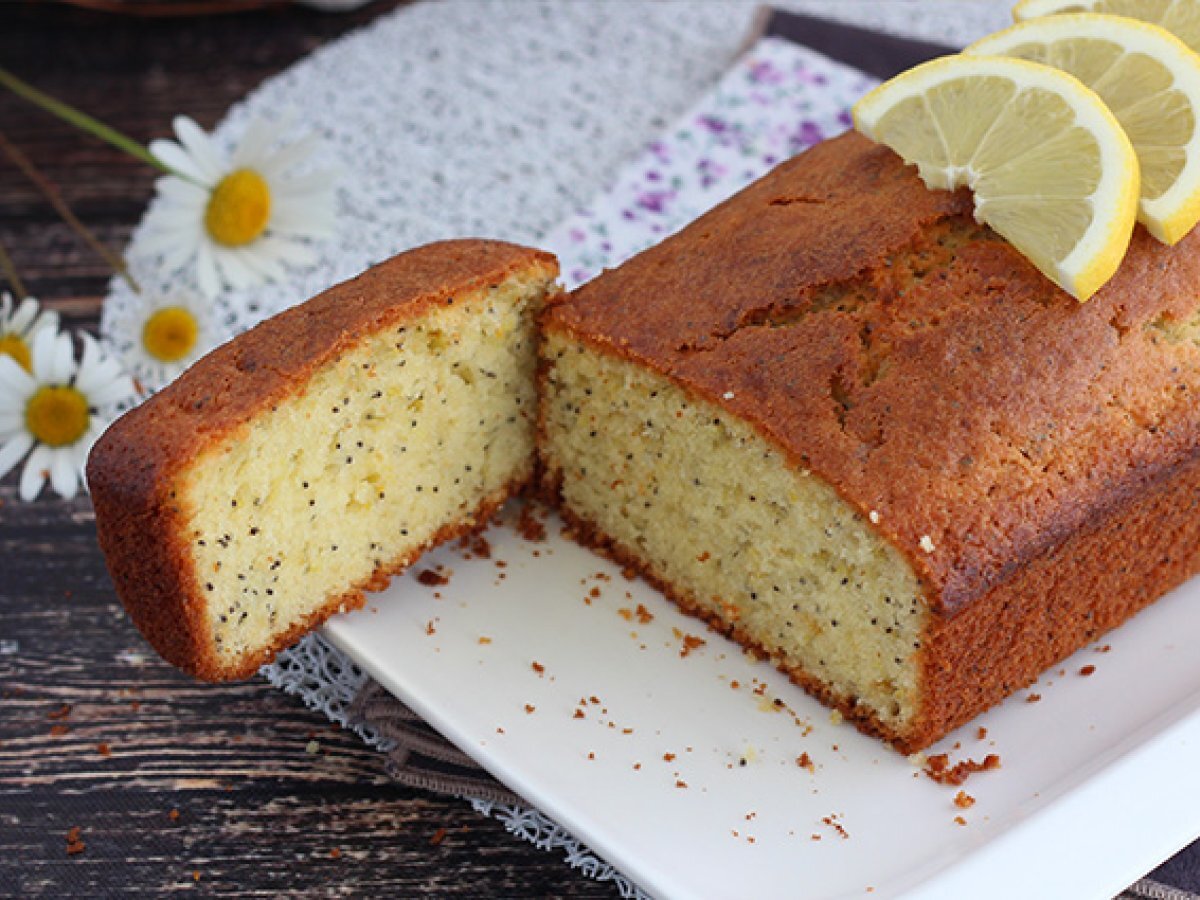 Plumcake limone e semi di papavero - foto 5