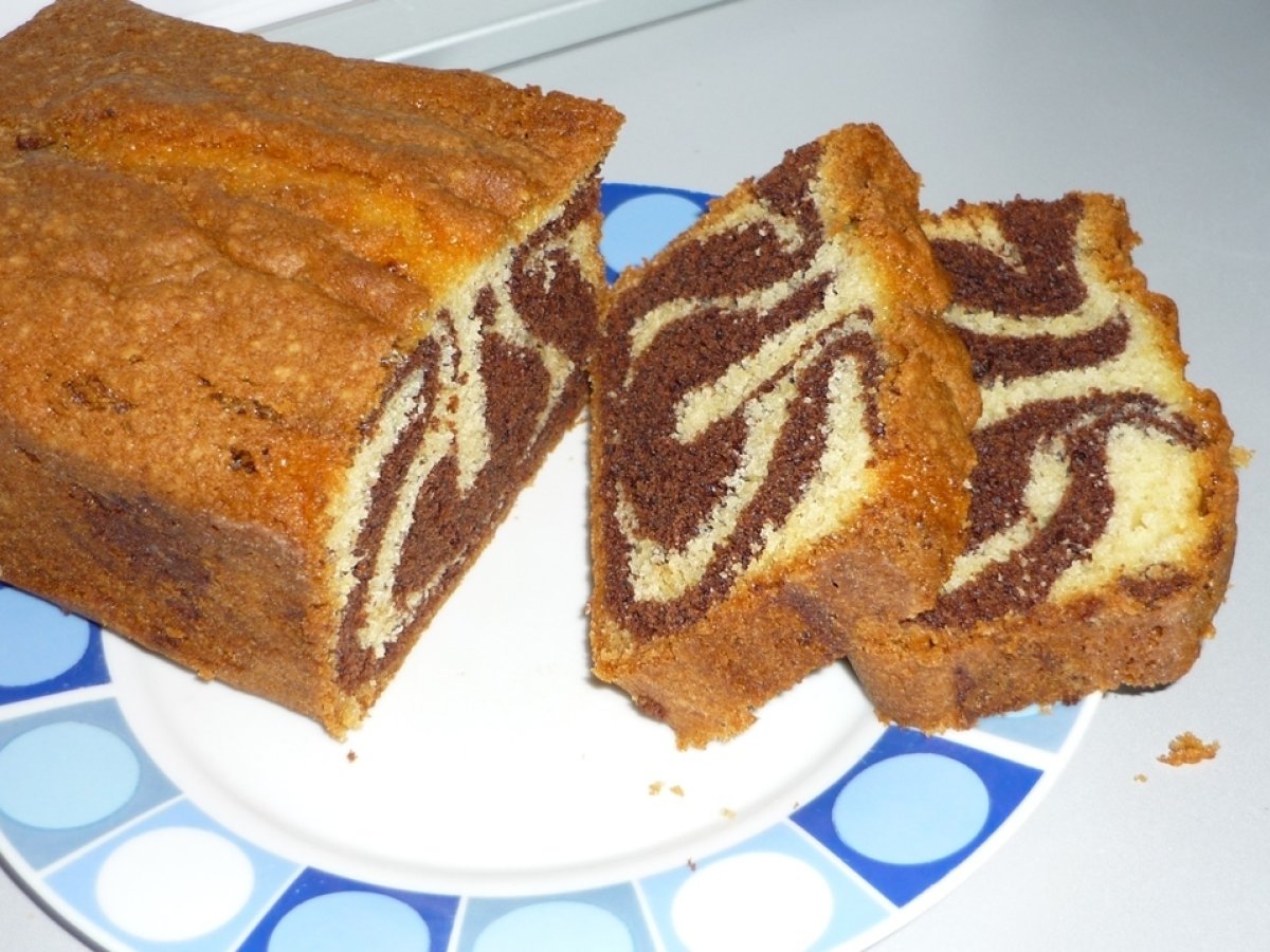 Plumcake marmorizzato