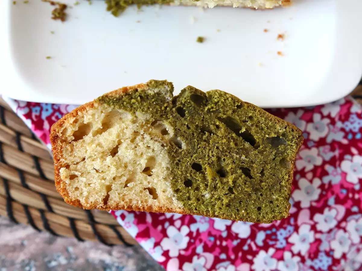 Plumcake marmorizzato al tè matcha soffice e goloso - foto 3