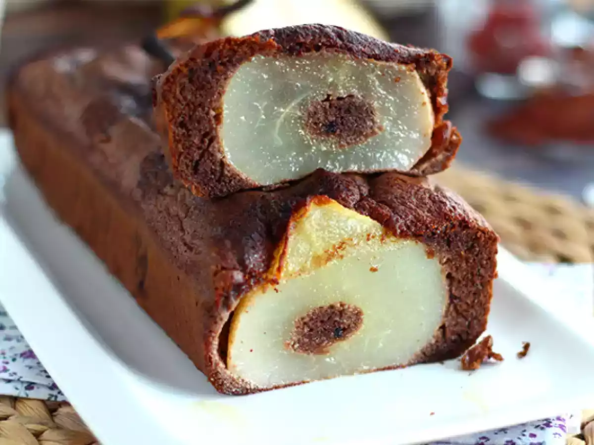 Plumcake pere e cioccolato, come prepararlo a casa