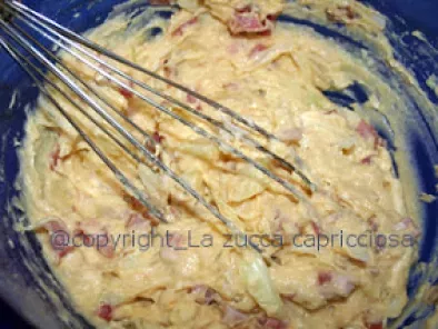 Plumcake salato con pancetta e latte di soia - foto 3