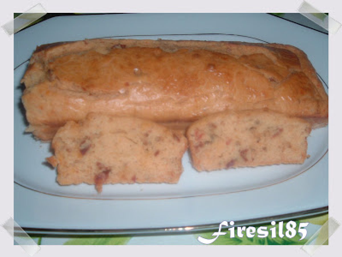 Plumcake salato olive e pomodorini