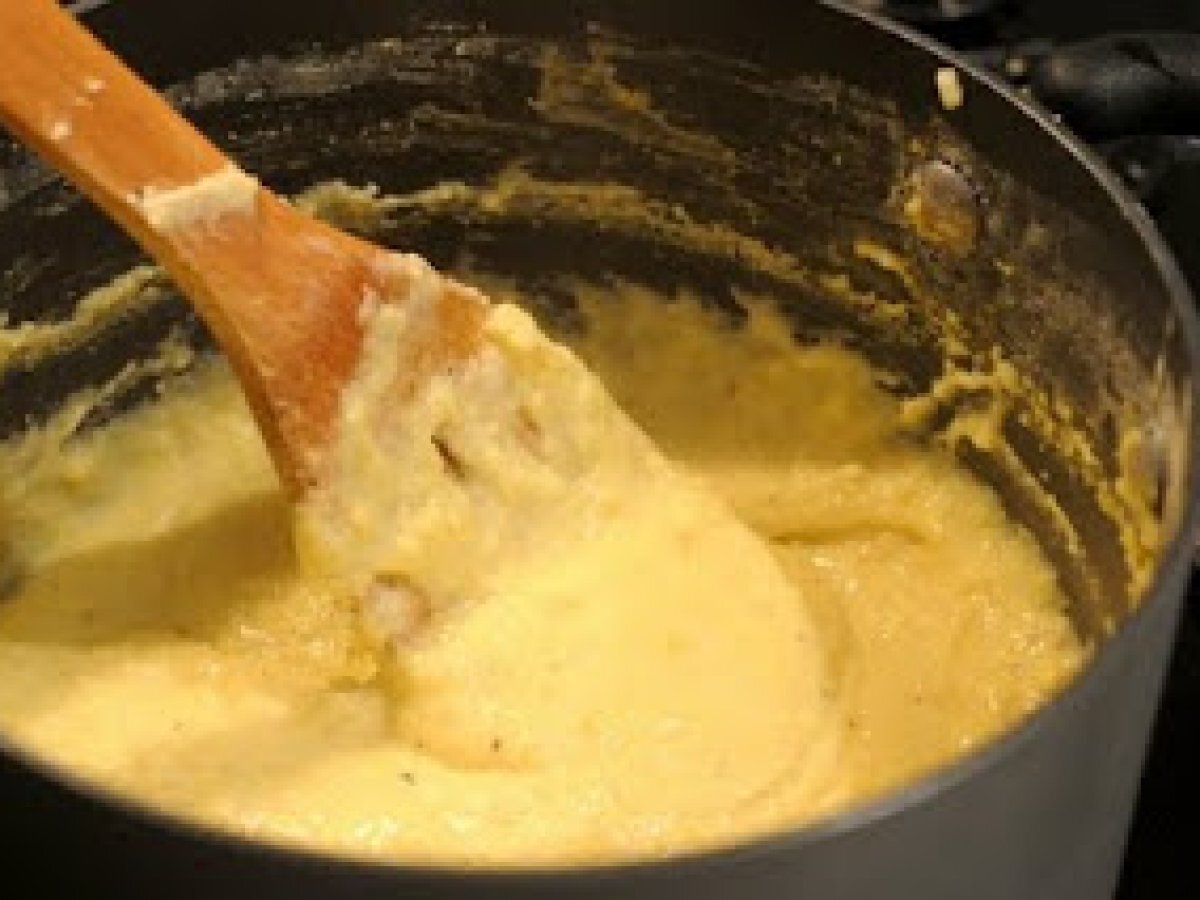 Polenta alla parigina, Padellata di frutti di mare