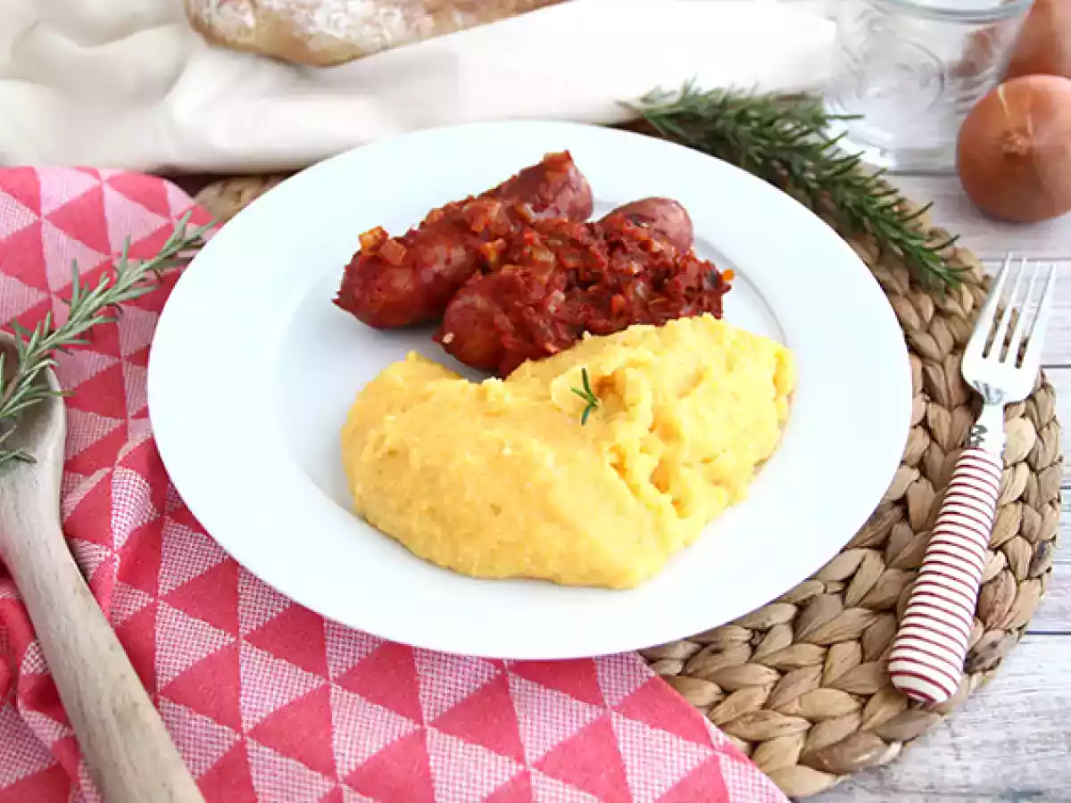 Polenta con salsiccia - foto 3