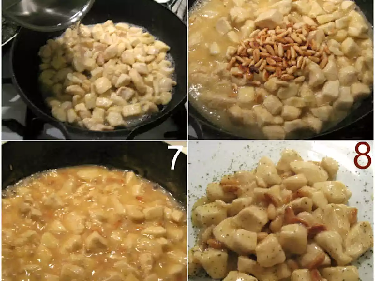 Pollo al limone e pinoli - foto 2